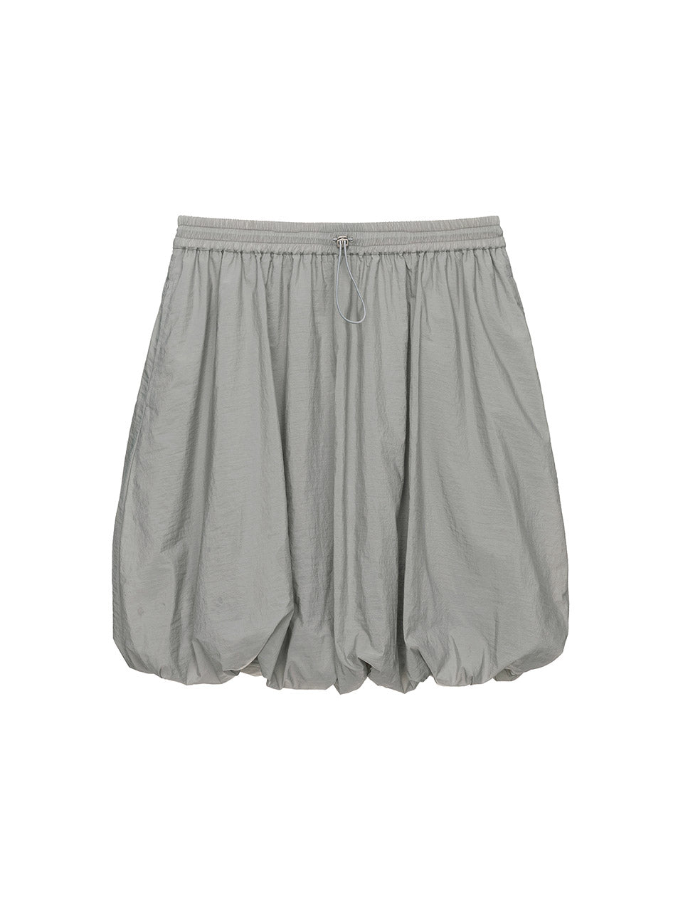 String Mini Skirt in Grey