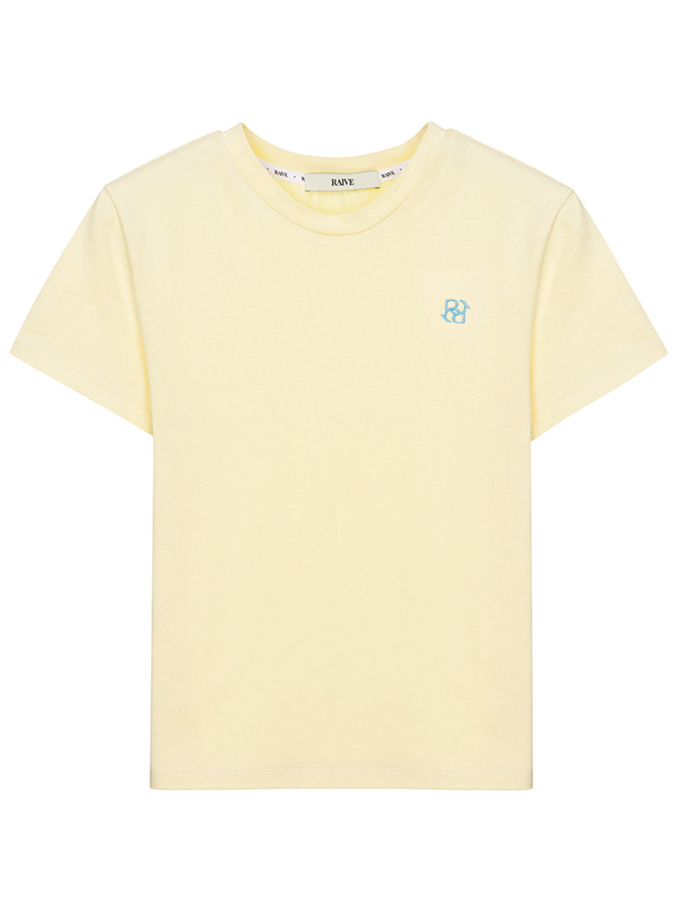 RAIVE Logo Symbol T-shirt in L/Yellow