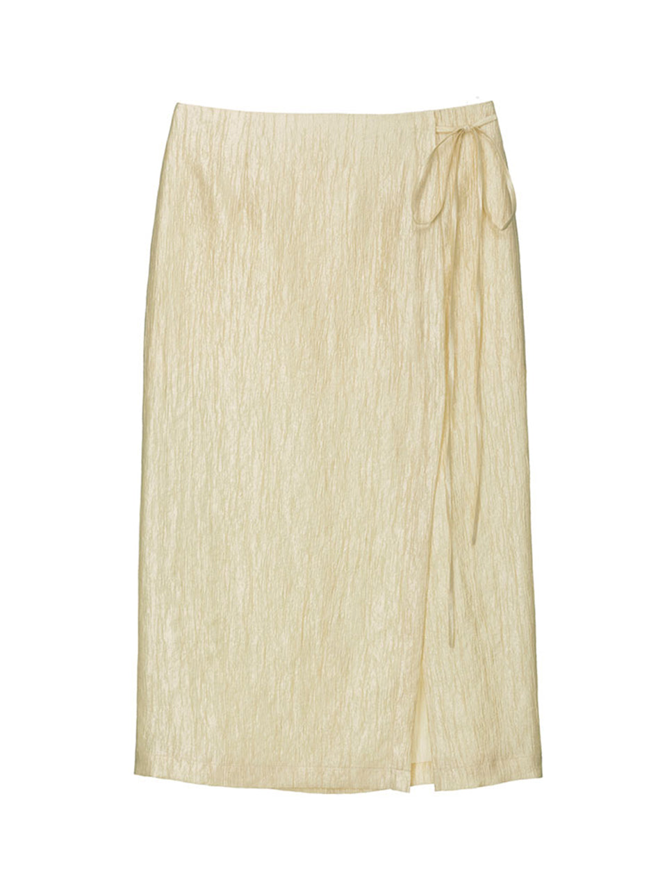 Linkle Silky Skirt in Butter