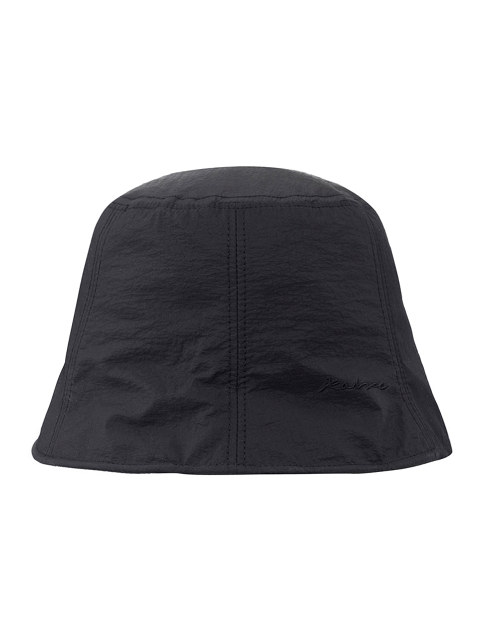 Ribbon Strap Bucket Hat in Black
