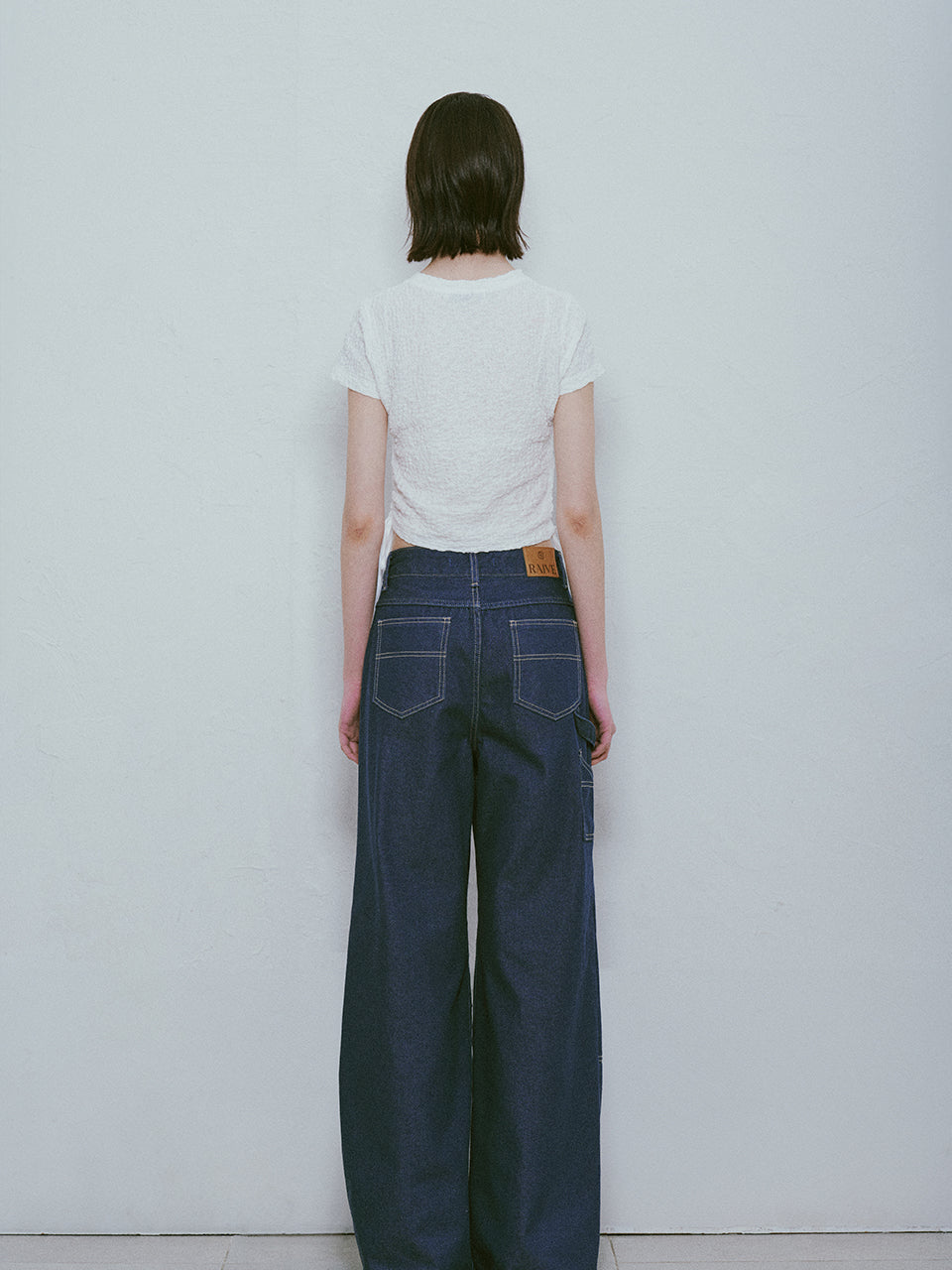 Carpenter Denim Pants in Blue