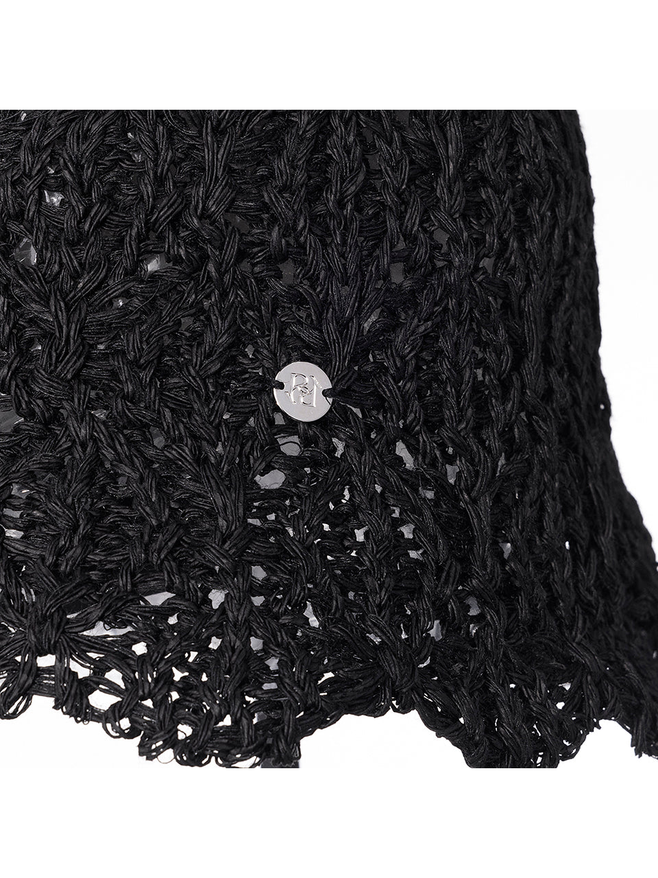 Crochet Bonnet in Black